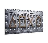 murando Quadro per i Giocatori Console di gioco 120x40 cm 1 pezzo Stampa su tela XXL Immagini moderni Murale Fotografia Grafica Decorazione da parete Gaming Play Game 3D Effetto i-A-0192-b-a