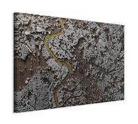 murando Quadro Roma Citta 120x80 cm 1 Pezzo - Stampa su Tela Strutturata XXL Grande - Quadri Moderni Soggiorno Grandi - Stampe da Parete Murale Arte Moderno Pittura - Monde Italia k-A-0484-b-a