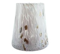 Murano Vetro Bere Artistico Bicchiere Lilla Bronzo Mano Venice Italia Millefiori