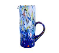 MurArt Brocca in Vetro di Murano DECORO MG da 1000 ml Alt 22CM In Vetro soffiato, Lavorato a Mano artigianalmente Made in Italy B1