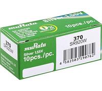 Murata SR920W-PBWW - Pila a bottone 370, 30 mAh, 1,55 V, 10 pezzi.