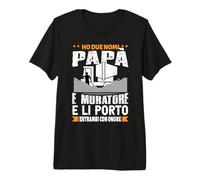 Muratore di papà Divertente Muratore Operaio Edile Cantiere Maglietta Premium