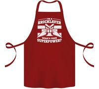 Muratore Whats Your Superpower Aggiustatutto Mattoncino Cotone Grembiule 100%