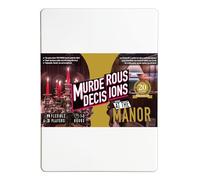 Murder at The Manor Premium (2024) 6-20 giocatori flessibile omicidio mistero gioco da festa