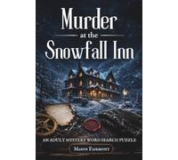Murder at the Snowfall Inn: A Cozy Word Search Mystery for Adults