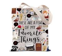 Murder Crime Series Tote Bag Junkie Horror Fan Gift Murder Mystery Series Merch, Borsa per omicidio preferita Eu, 14.96”* 6.7”* 11.81” ,Large