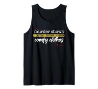 Murder Mostra ABBIGLIAMENTI Comodi True Crime Divertente Fan Meme Canotta