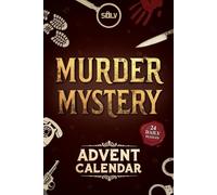 Murder Mystery Advent Calendar: A fun Game Book for Adults with Mysteries to solve alone or with family