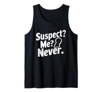 Murder Mystery Cena Outfit Party Detective Mystery Canotta