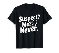 Murder Mystery Cena Outfit Party Detective Mystery Maglietta