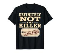 Murder Mystery Game Night Detective, Regalo per Una Festa Maglietta