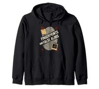 Murder Mystery Whodunit Partito Detective Costume Sospetto Gioco Felpa con Cappuccio