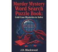 Murder Mystery Word Search Puzzle Book: Cold Case Mysteries to Solve
