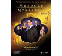 Murdoch Mysteries, Season Five (DVD) Yannick Bisson Helene Joy Thomas Craig