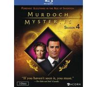 MURDOCH MYSTERIES, SEASON FOUR (Blu-ray) Yannick Bisson Helene Joy Jonny Harris