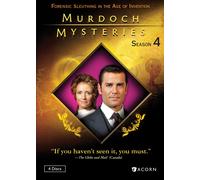 MURDOCH MYSTERIES, SEASON FOUR (DVD) Yannick Bisson Helene Joy Jonny Harris