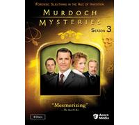 MURDOCH MYSTERIES, SEASON THREE (DVD) Yannick Bisson Helene Joy Thomas Craig