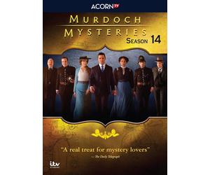 "Murdoch Mysteries, Seeries 14" (DVD) "Yannick Bisson Hélène Joy Jonny Harris