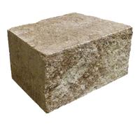 Muretto da giardino decorativo Quickwall marrone 20x17,5x12 cm Di colore marrone