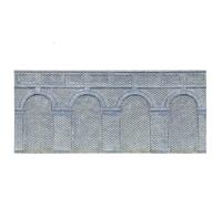Muri di sostegno ad arco di livello medio x2 (Ingegneri Blue Brick). edifici.