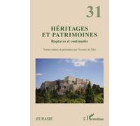 Muriel Hutter Héritages et patrimoine (Tascabile) Eurasie