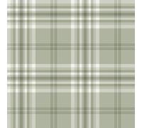 Muriva Kelso Quadri Carta da Parati Tartan Trama Catherine Lansfield Sage 165526