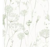 Muriva Meadowsweet Carta Da Parati Botanica Catherine Lansfield Salvia 165584