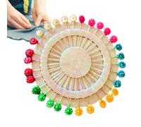 Murman Spille da Cucito per Tessuto, Spille da Cucito Lunghe,Spilli per trapuntatura Lunghi a Testa Piatta | Piccoli spilli da Cucito con Teste Colorate Spilli da sarta per Decorazioni di