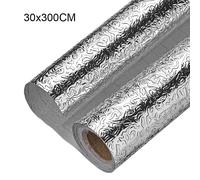 Muro Adesivo Alluminio Lamina 0.22mmThicknesss 30cm X300cm for Casa Decorazioni