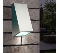 Muro Casa Lampada Parete da Giardino Esterna IP44 Acciaio Resistente Al Tempo