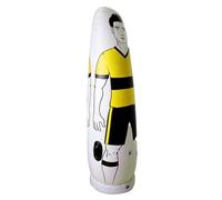 Muro Difensore Calcio Gonfiabile 1,8 m Allenamento Portiere | PVC resistente, base stabile, recupero automatico, simula i veri difensori, portatile
