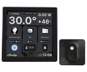 Muro Display + Blu H&t Digitale Umidità Sensore Temperatura Nero