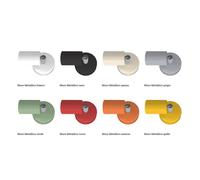 MURO METALLICO PICCOLA APPLIQUE FILOTTO CON SNODO DISPONIBILE IN 8 COLORI DESIGN ORIGINALE