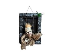 Muro Prigioniero Ombra Realistico Sospeso con Trasduttore Movimento Che Brilla Le Conseguenze del Suono Horror Halloween.