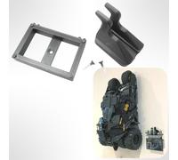 Muro Supporto per lego 76240 Bicchiere Batmobile + Display Placca (Anche 76023)