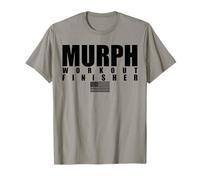 Murph Memorial Day Workout Finisher Bandiera Americana Design Maglietta