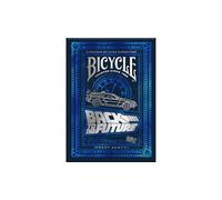 Murphy's Magic Supplies, Inc. Biciclette Ritorno al Futuro Carte da gioco, Blu, Argento
