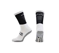 Murphy's Pro Mid Grip Socks Adult 6-8 Black/White 6-8 Black/White