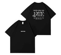 MURQ EN 2024 Concert Fate Tshirt Support Magliette Stampate for Fan Top in Cotone(M)