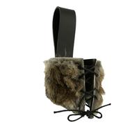 Murrah Buffalo Ox Viking Bere Corno & Fondina Pelle Thor Ferro Croce Stella