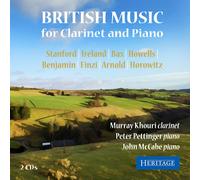 Murray Khouri British Music for Clarinet and Piano (CD) Album