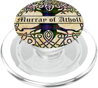 Murray of Atholl Clan Tartan Albero della Vita Cognome scozzese PopSockets PopGrip per MagSafe