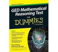 Murray Shukyn Achim K. Kru GED Mathematical Reasoning Test For Dummi (Tascabile)