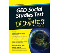 Murray Shukyn Achim K. Krull GED Social Studies For Dummies (Tascabile)