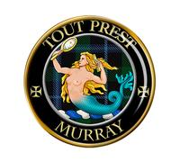 Murray Sirenetta Clan Scozzese Spilla