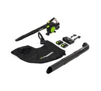 Murray Soffiatore e Aspiratore di Foglie a Batteria 20V 3-in-1 MU-BAT-VB270-KIT - Motore Brushless, Controllo Intelligente, 4 Velocità +TURBO, Sacco Raccoglipolvere da 45L, Montaggio Rapido