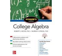 Murray Spiegel Robert Schaum's Outline of College Algebra, Fifth Ed (Tascabile)