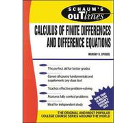 Murray Spiegel Schaum's Outline of Calculus of Finite Differences an (Tascabile)