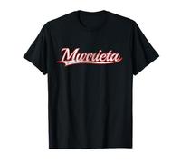 Murrieta California Temecula Valley Vintage Varsity Maglietta
