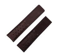 MURVE 20mm 22mm 24mm Genuino Frosted Cinturino In Pelle Per TAG Cinturino Per HEUER CARRERA AQUARACER Monaco F1 Cinturino Della Vigilanza Del Braccialetto Fibbia, 24mm, Agata